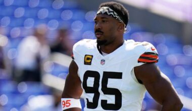Browns DE Myles Garrett after blowout loss to Ravens: 'This (expletive) is embarrassing'