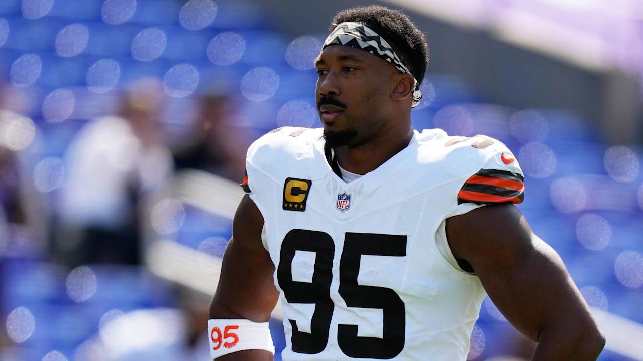 Browns DE Myles Garrett after blowout loss to Ravens: 'This (expletive) is embarrassing'