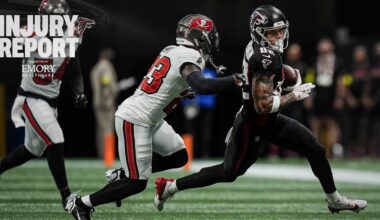 Falcons Week 2 Injury Report