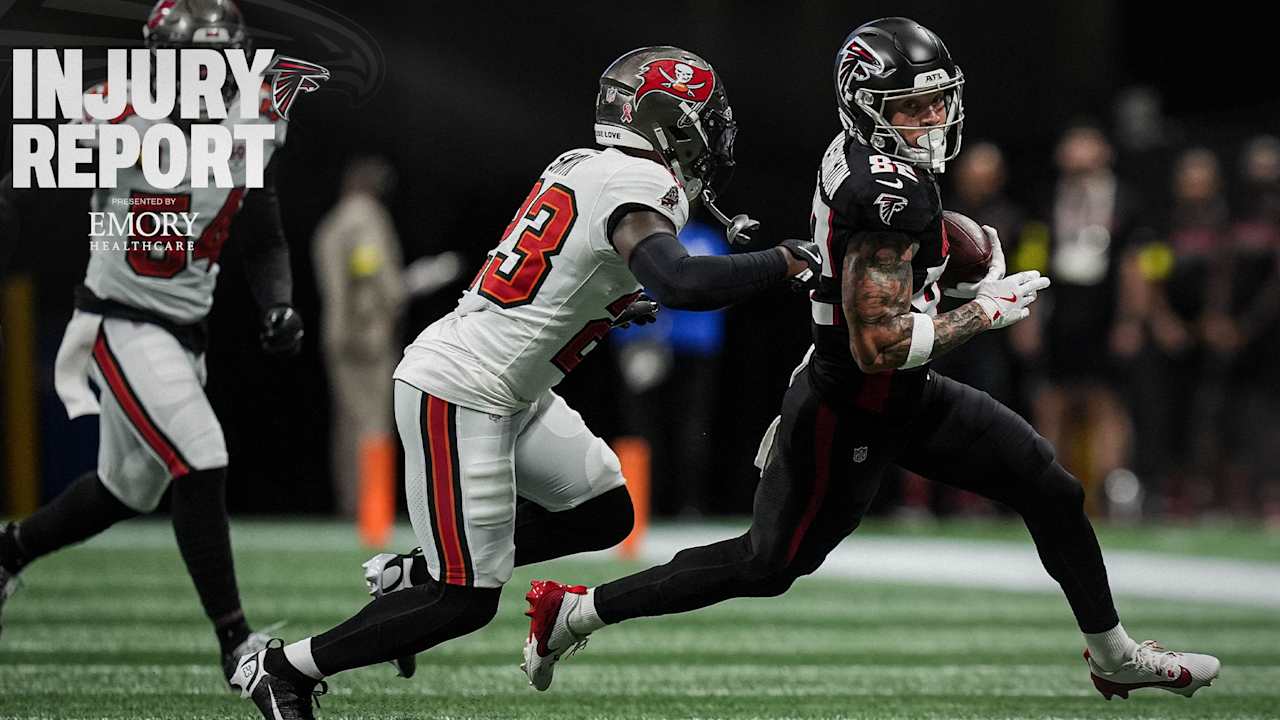 Falcons Week 2 Injury Report