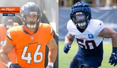 Broncos elevate FB Adam Prentice, LB Garret Wallow for Week 2 game vs. Colts