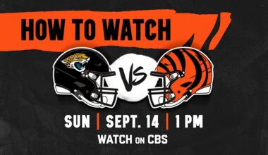 HOW TO WATCH Jaguars vs Bengals for Week 2 of the 2025 Season - Cincinnati Bengals
