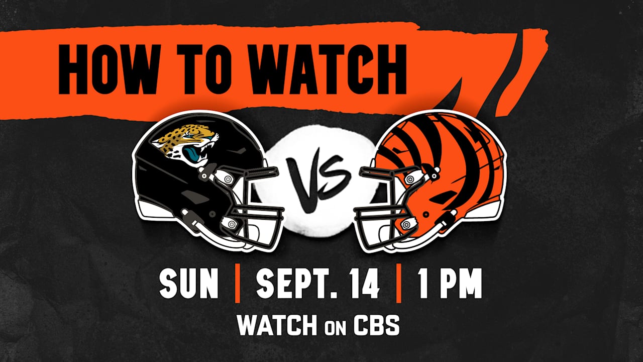 HOW TO WATCH Jaguars vs Bengals for Week 2 of the 2025 Season - Cincinnati Bengals