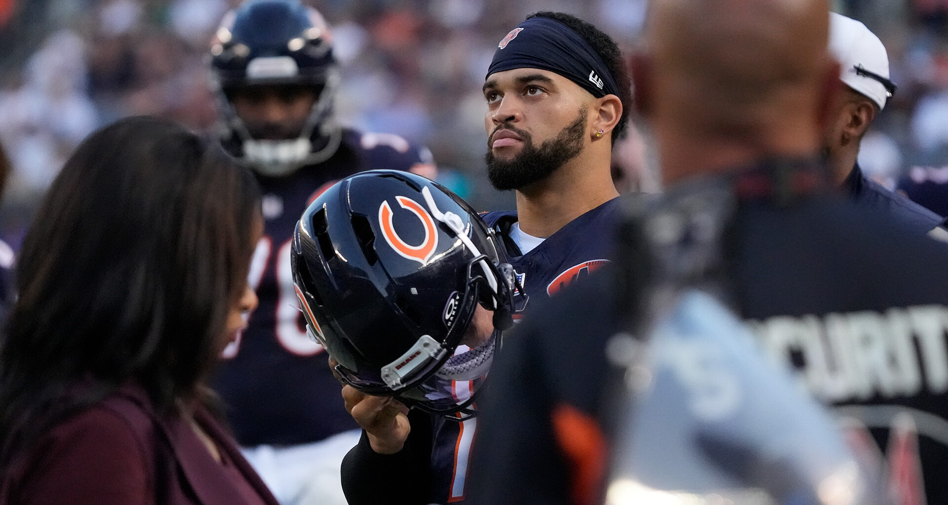 How Caleb Williams, coach Ben Johnson identify Bears QB's progress