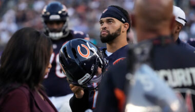 How Caleb Williams, coach Ben Johnson identify Bears QB's progress
