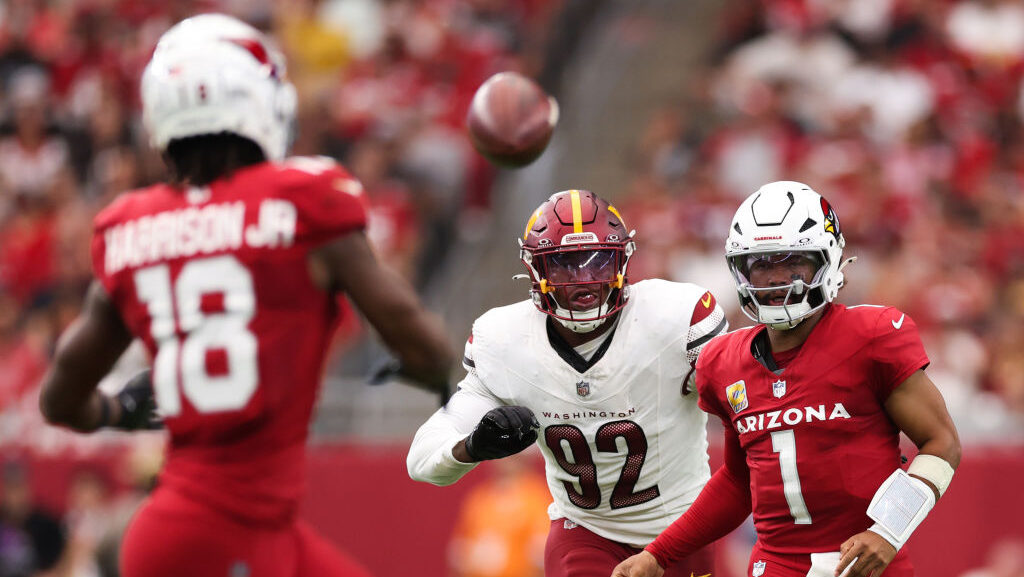 Cardinals' Kyler Murray and Marvin Harrison Jr....