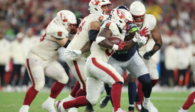 Cardinals run game against the Seahawks...