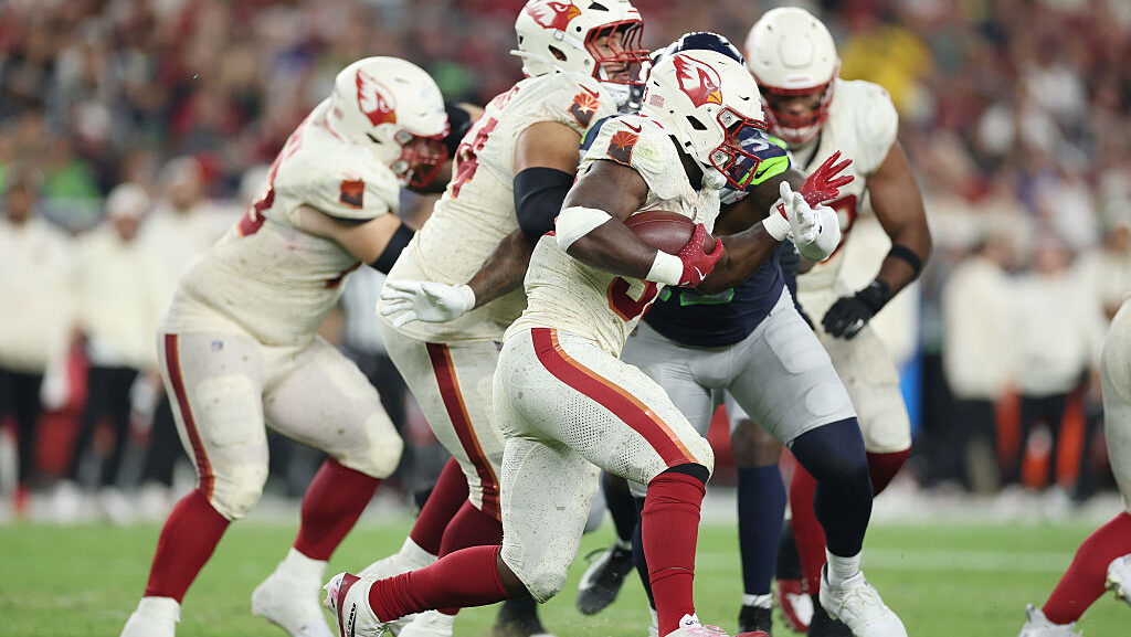Cardinals run game against the Seahawks...