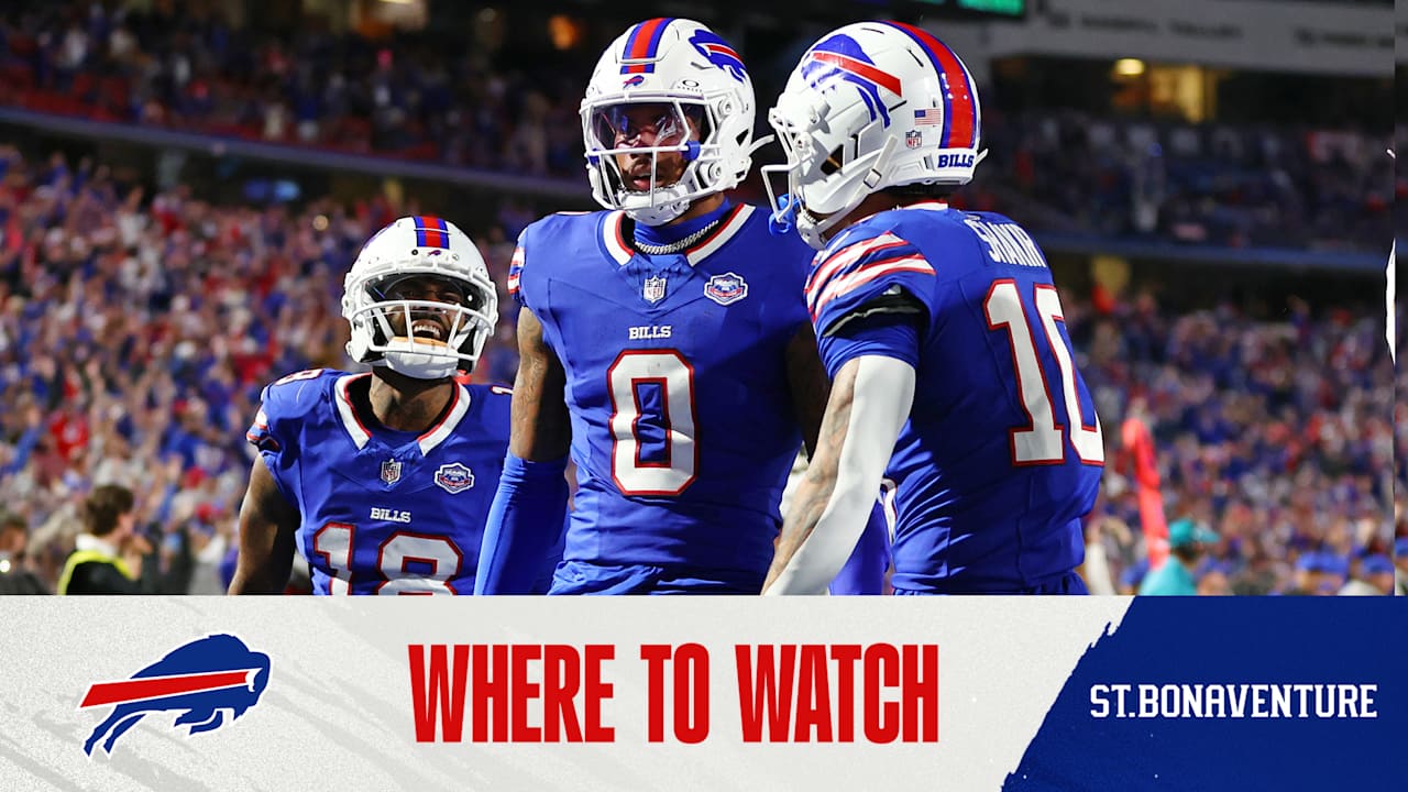 Bills vs. Dolphins | Where to watch, stream and listen