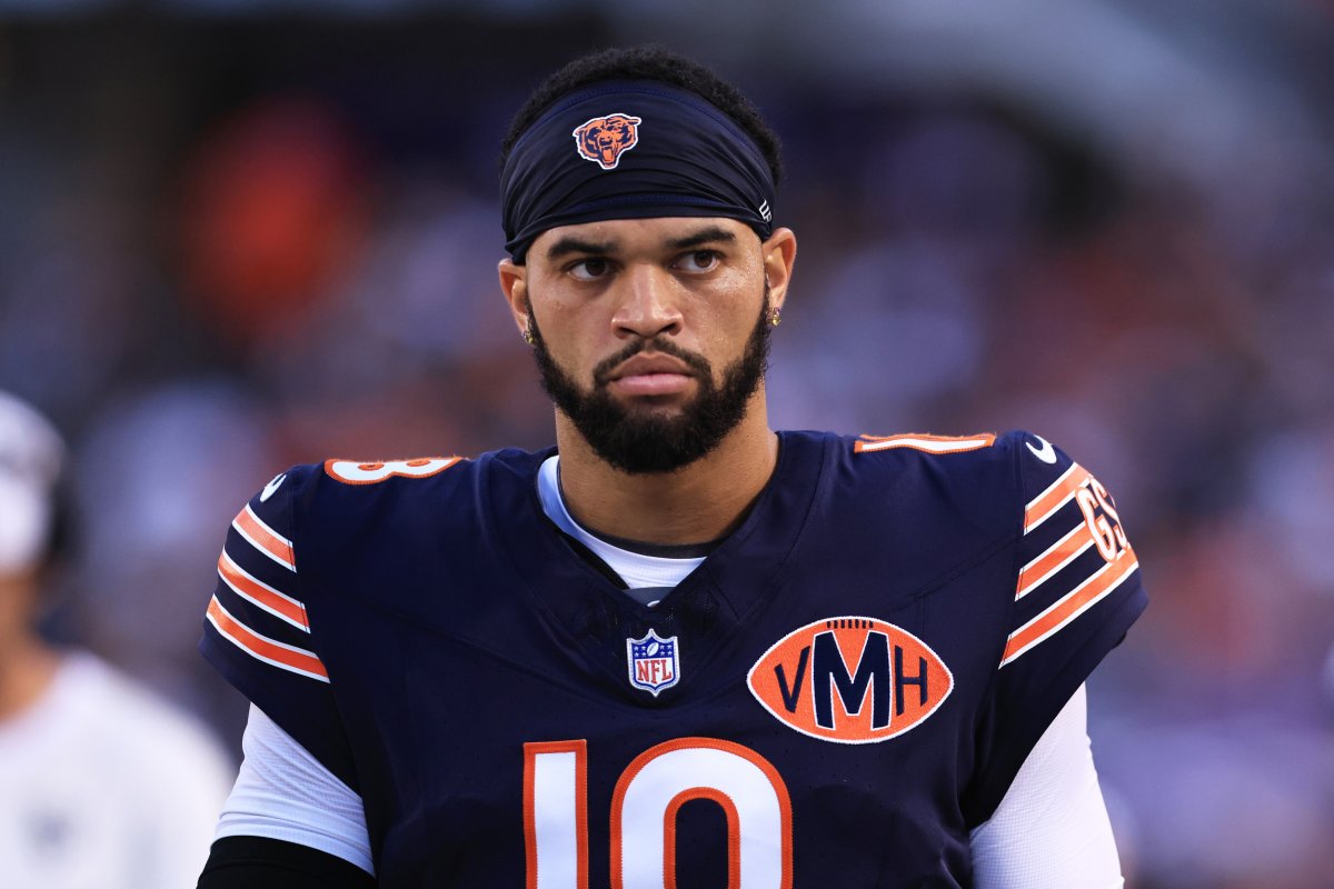 Chicago Bears quarterback Caleb Williams