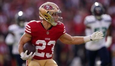 NFL DFS, Week 4: DraftKings, FanDuel daily Fantasy football picks include Drake London and Christian McCaffrey