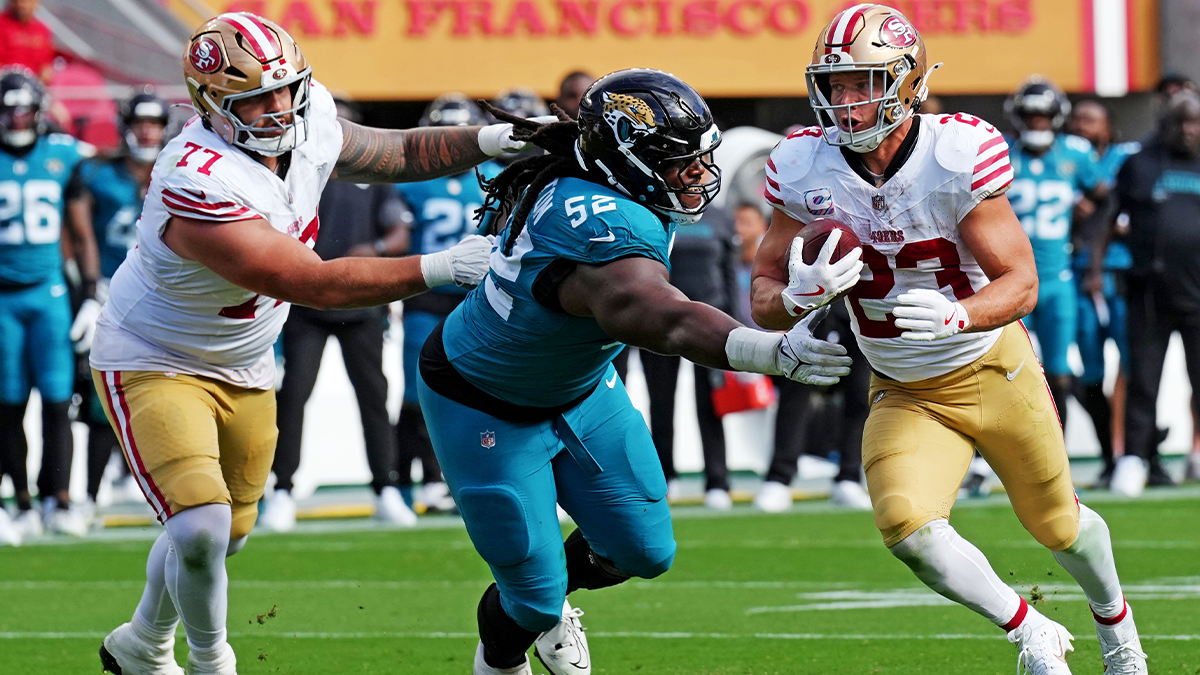 Christian McCaffrey’s two-word message to 49ers’ youngsters – NBC Sports Bay Area & California