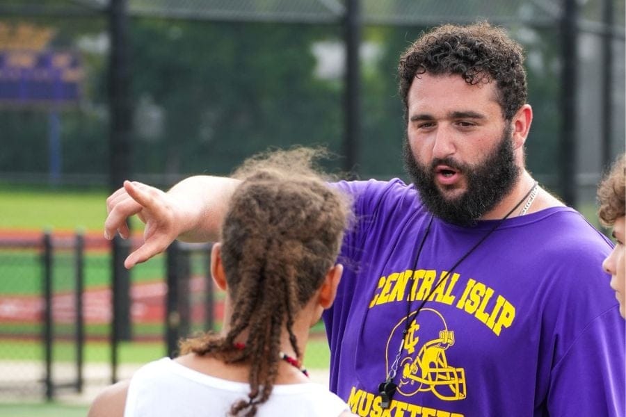 New York Jets named Central Islip coach Sean Christie as their Coach of the Week.