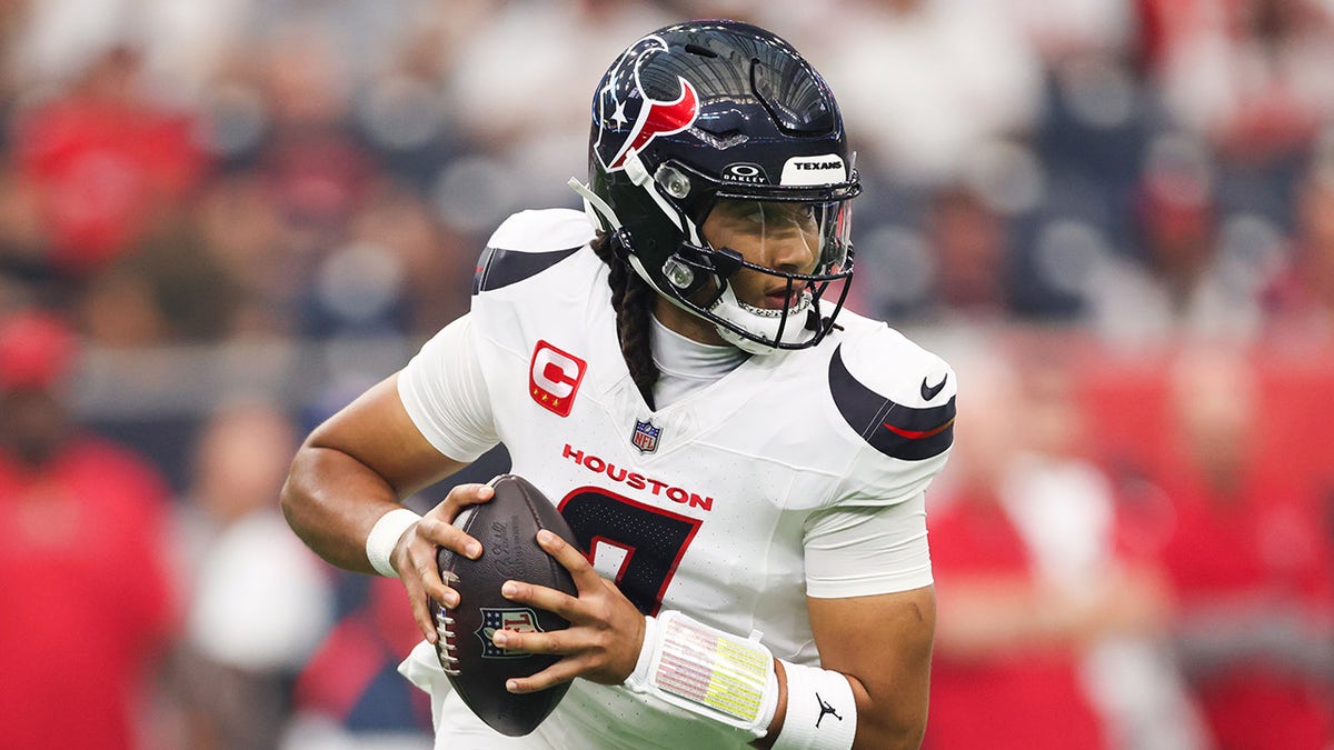 C.J. Stroud looks to pass