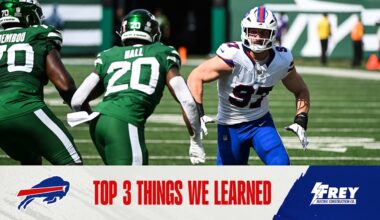 Top 3 things we learned from Bills at Jets
