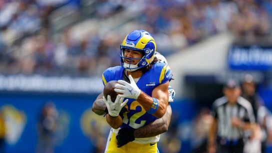 Puka Nacua #12 catches the ball at SOFI Stadium on September 28, 2025 in Inglewood. Puka Nacua #12 catches the ball at SOFI Stadium on September 28, 2025 in Inglewood.