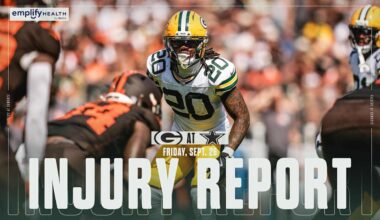 Packers list S Javon Bullard questionable, rule out two vs. Cowboys