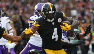 DK Metcalf 'hit turbo mode like it was Madden' with electric 80-yard touchdown pass from Aaron Rodgers in Dublin