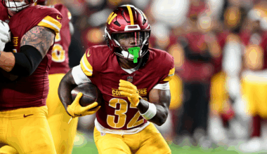 Jacory Croskey-Merritt given surprising spot on Commanders' Week 1 depth chart after preseason buzz