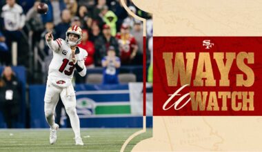 Ways to Watch and Listen: 49ers vs. Seahawks | Week 1 - San Francisco 49ers
