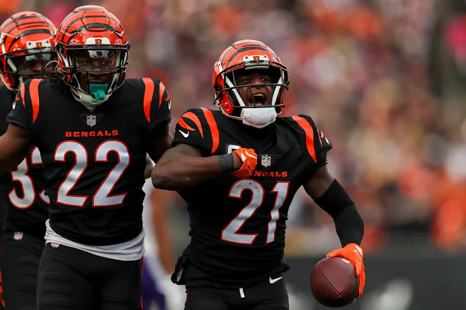 Mike Hilton with the Cincinnati Bengals