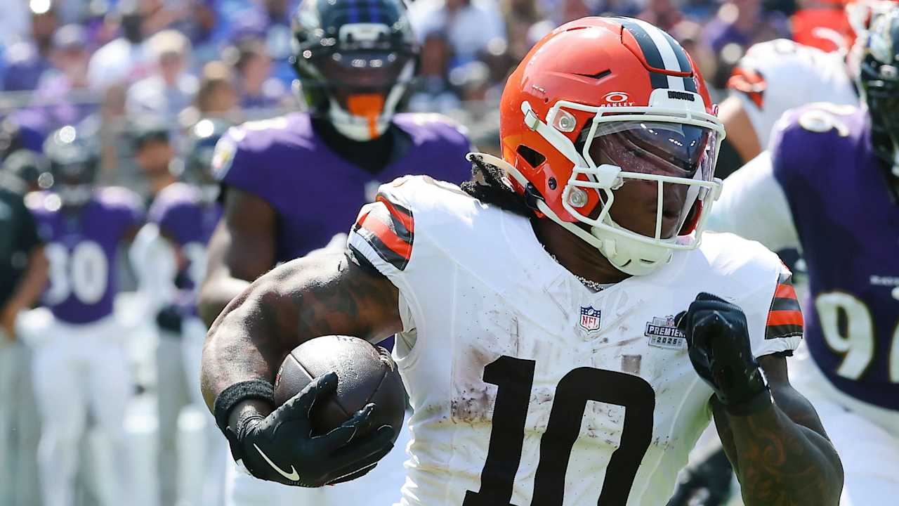Browns plan to start rookie RB Quinshon Judkins in Sunday's game vs. Packers