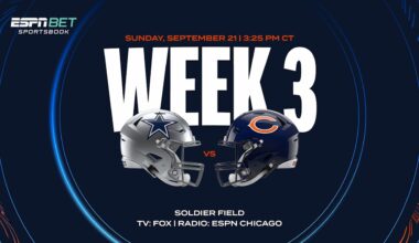 Chicago Bears vs. Dallas Cowboys 2025 Week 3 NFL