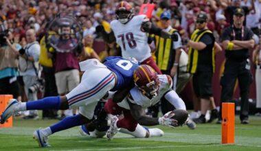 How Deebo Samuel, Jayden Daniels and a remade defense helped Commanders overcome 'sloppy' effort vs. Giants