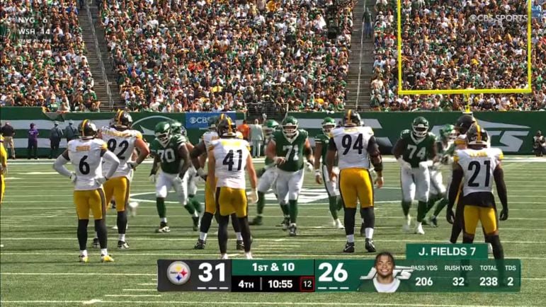 Positional grades Steelers Jets