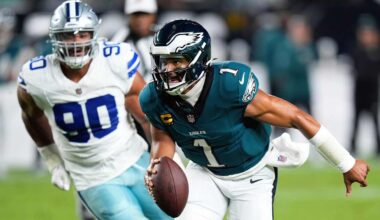 'Efficient' Jalen Hurts propels Eagles to Week 1 victory over Cowboys