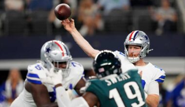 Cooper Rush focused on bounceback vs. Texans, not loss to Eagles