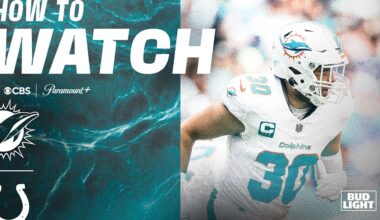 Miami Dolphins at Indianapolis Colts