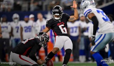 Giants sign veteran kicker Younghoe Koo to practice squad