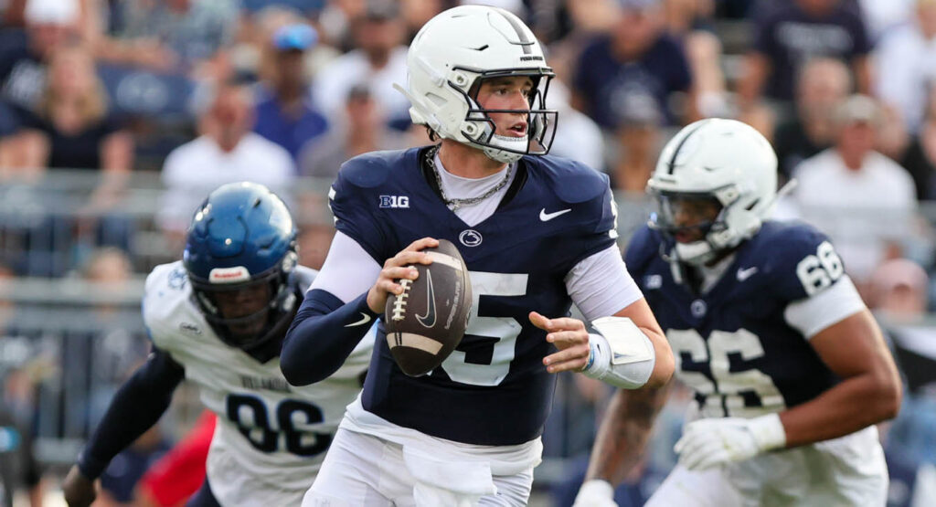 Penn State quarterback Drew Allar