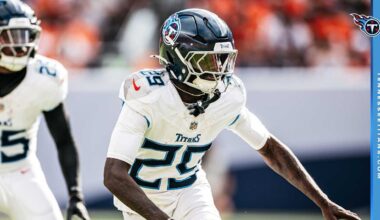 Titans Trade CB Jarvis Brownlee Jr. to the New York Jets 
