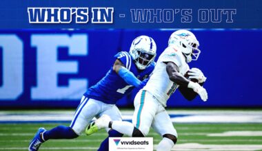 Colts rule out CB Jaylon Jones, CB Charvarius Ward Sr. for Week 2 game vs. Denver Broncos