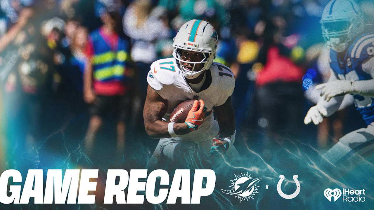 Dolphins Drop Season Opener, Fall to Indianapolis 33-8