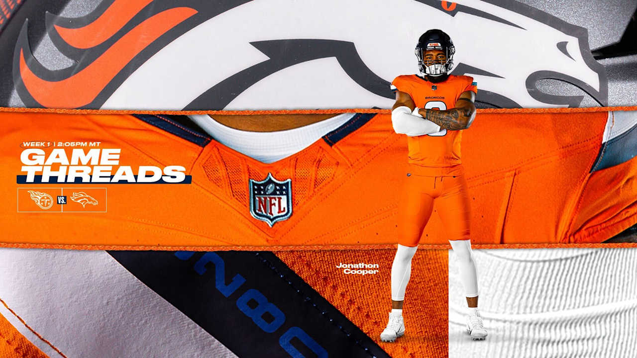 Broncos to wear Sunset Orange jerseys and pants for Week 1 matchup vs. Titans