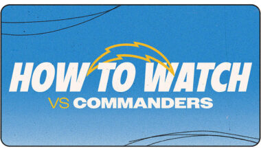 How to Watch Chargers vs. Commanders Week 5 Coverage Map 2025