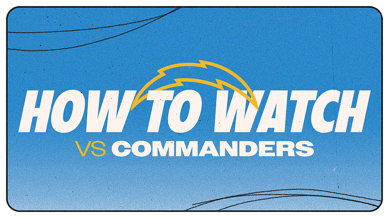 How to Watch Chargers vs. Commanders Week 5 Coverage Map 2025