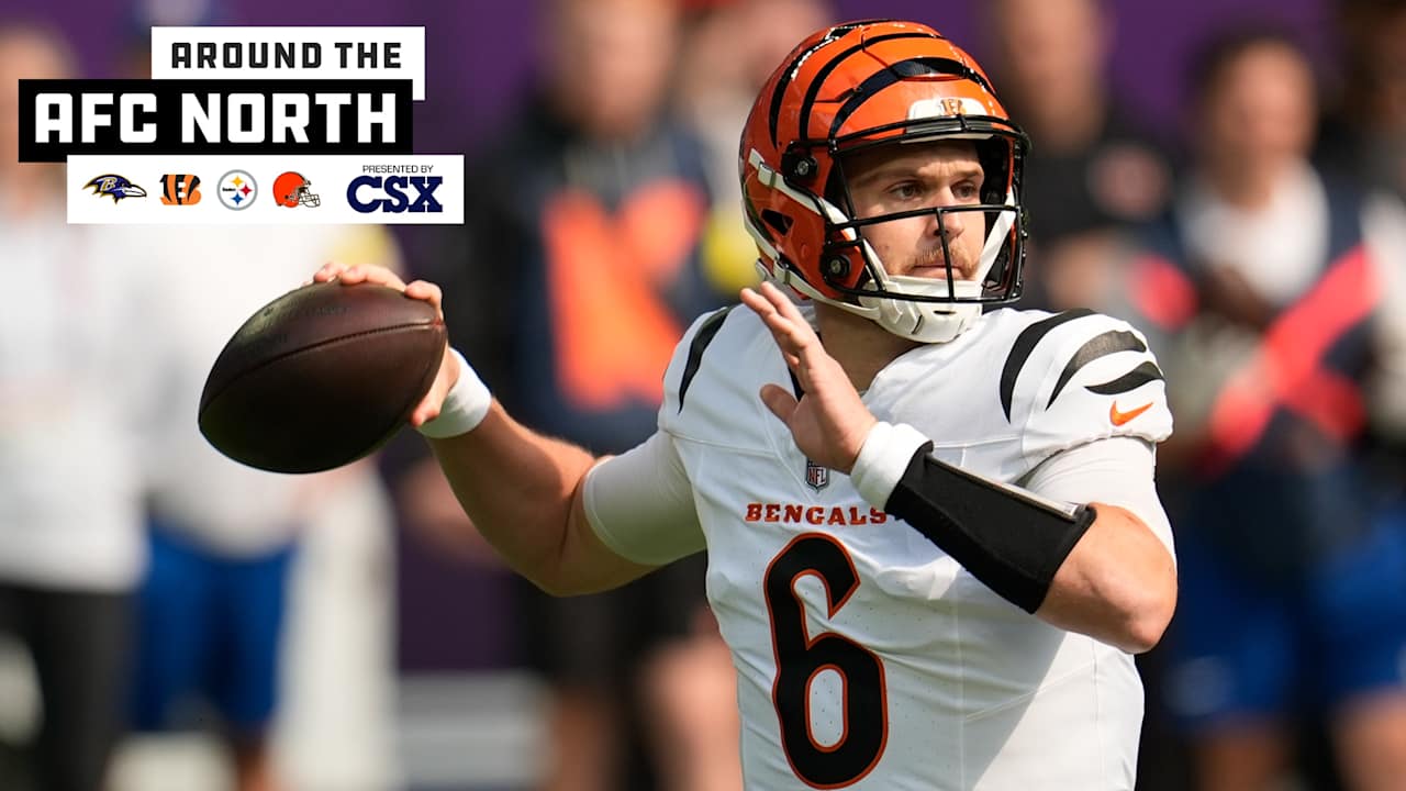 Bengals Offense Struggles Without Joe Burrow | Around the AFC North - Baltimore Ravens