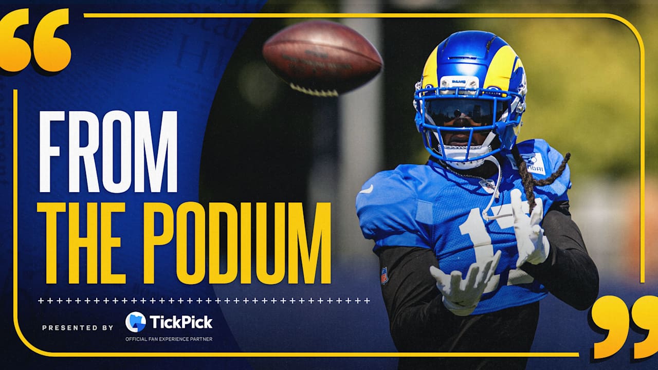 Rams head coach Sean McVay, quarterback Matthew Stafford and wide receiver Davante Adams discuss performance against Texans, preparation for Week 2 at Tennessee