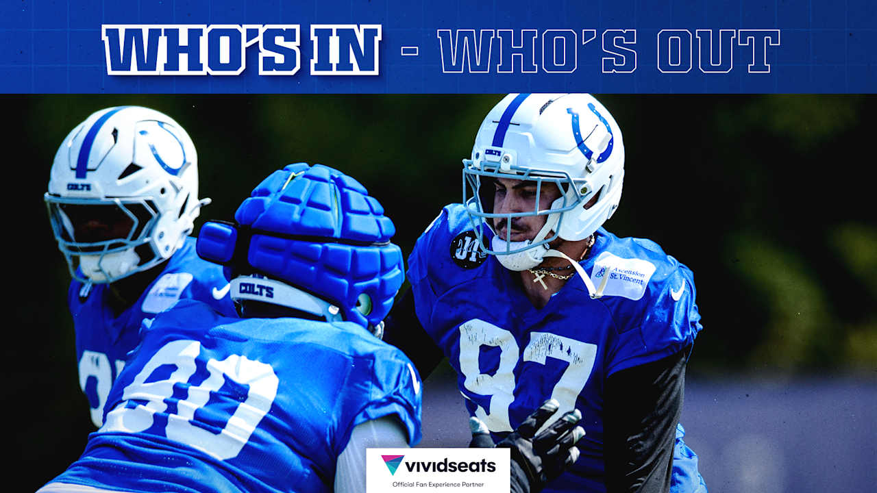 Colts do not rule out any players for Week 3 game vs. Tennessee Titans