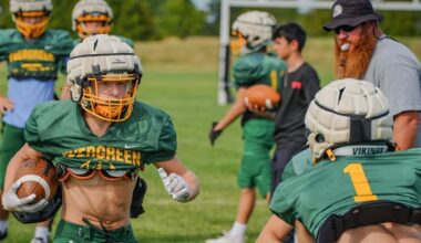 Evergreen football maintaining momentum with 3-0 start