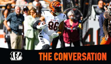 The Conversation | New Bengals TE Noah Fant Wastes No Time Making Impact: 'It Feels Right'   