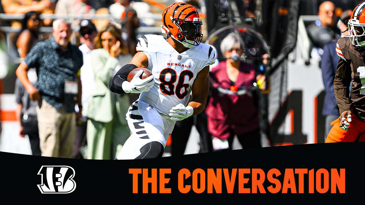 The Conversation | New Bengals TE Noah Fant Wastes No Time Making Impact: 'It Feels Right'   