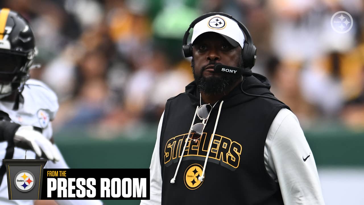 From the Press Room: Steelers at Jets