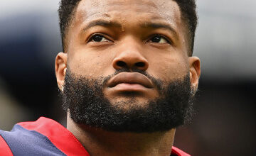 Nico Collins Limited at practice Wednesday