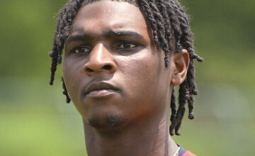 Cameron Ward Limited at practice Wednesday