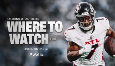 Where to watch Falcons at Panthers